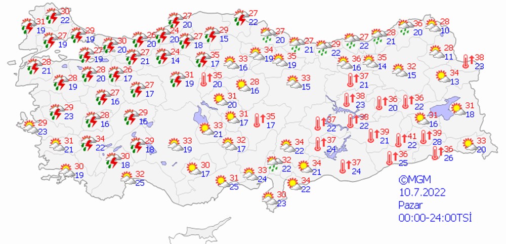 Kurban Bayramı'nda hava nasıl olacak? (İstanbul-Ankara-İzmir'de Bayramı tatilinde hava durumu nasıl olacak? - 5