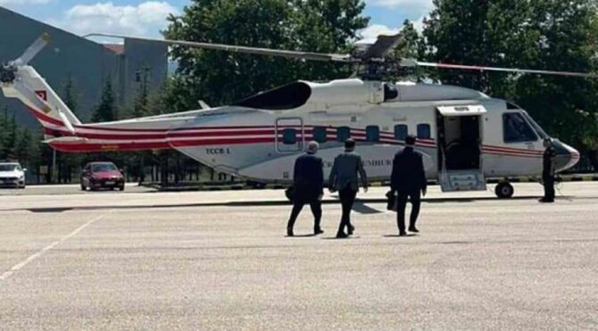 Binali Yıldırım'a cumhurbaşkanlığı helikopteri tepkisi