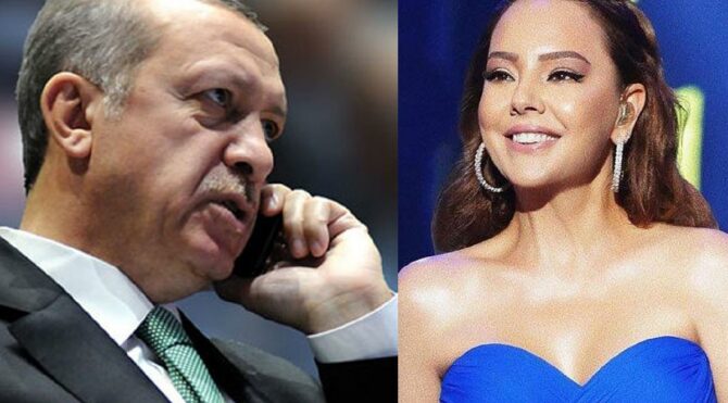 Cumhurbaşkanı Erdoğan'dan Ebru Gündeş'e telefon