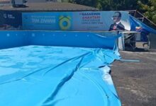 Fatih Belediyesine ait portatif havuz patladı: 1 yaralı
