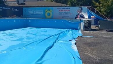 Fatih Belediyesine ait portatif havuz patladı: 1 yaralı
