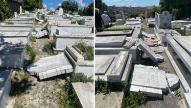 Hasköy Yahudi Mezarlığı'ndaki saldırı nedeniyle 5 çocuk gözaltına alındı