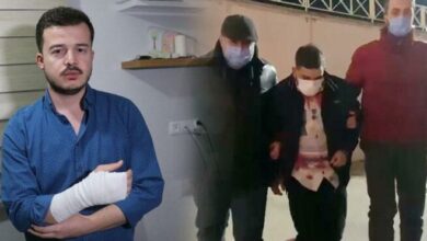 Hastanede iki doktoru rehin alıp darbeden sanık tahliye edildi