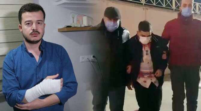 Hastanede iki doktoru rehin alıp darbeden sanık tahliye edildi