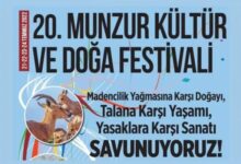 Munzur Festivali iptal edildi