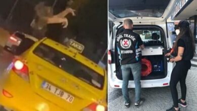 Trafikte 'pes' dedirten görüntüler cezasız kalmadı!