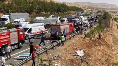 Antep’teki kazada otobüs:130 km hız, 307 metre fren izi yapmış