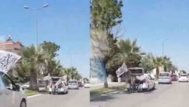 Aydın'daki Taliban bayraklı düğün konvoyuna soruşturma