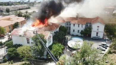 Balıklı Rum Hastanesi'ndeki yangının sebebi belirlenemedi
