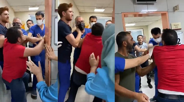 Bursa'da bir şahıs, hastanede kendisine maske uyarısı yapan doktoru tehdit edip saldırdı