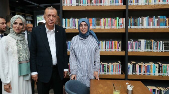 Cumhurbaşkanı Erdoğan: Kütüphanelerde kitap sayısını 100 milyona tamamlayacağız