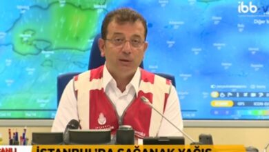 İBB Başkanı İmamoğlu'ndan Şile,Kartal ve Tuzla için kuvvetli yağış açıklaması