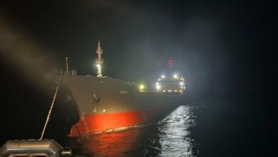 Kargo gemisi İstanbul Boğazı'nda arızalandı