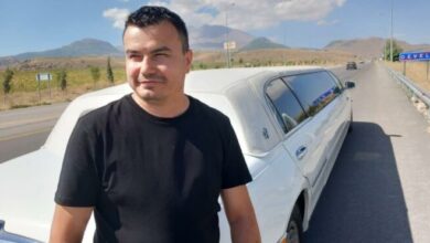 Paris'te yaşayan gurbetçi, Kayseri'deki köyüne limuzinle gitti